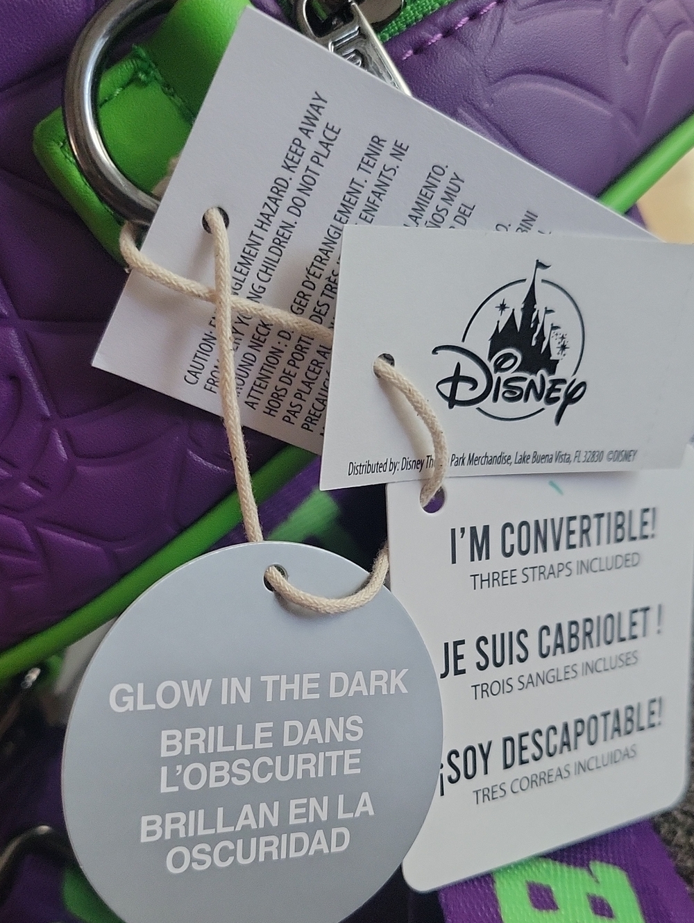 Loungefly - Disney Oogie Boogie Bash 2025 Round Crossbody Bag - Picture 10 of 12